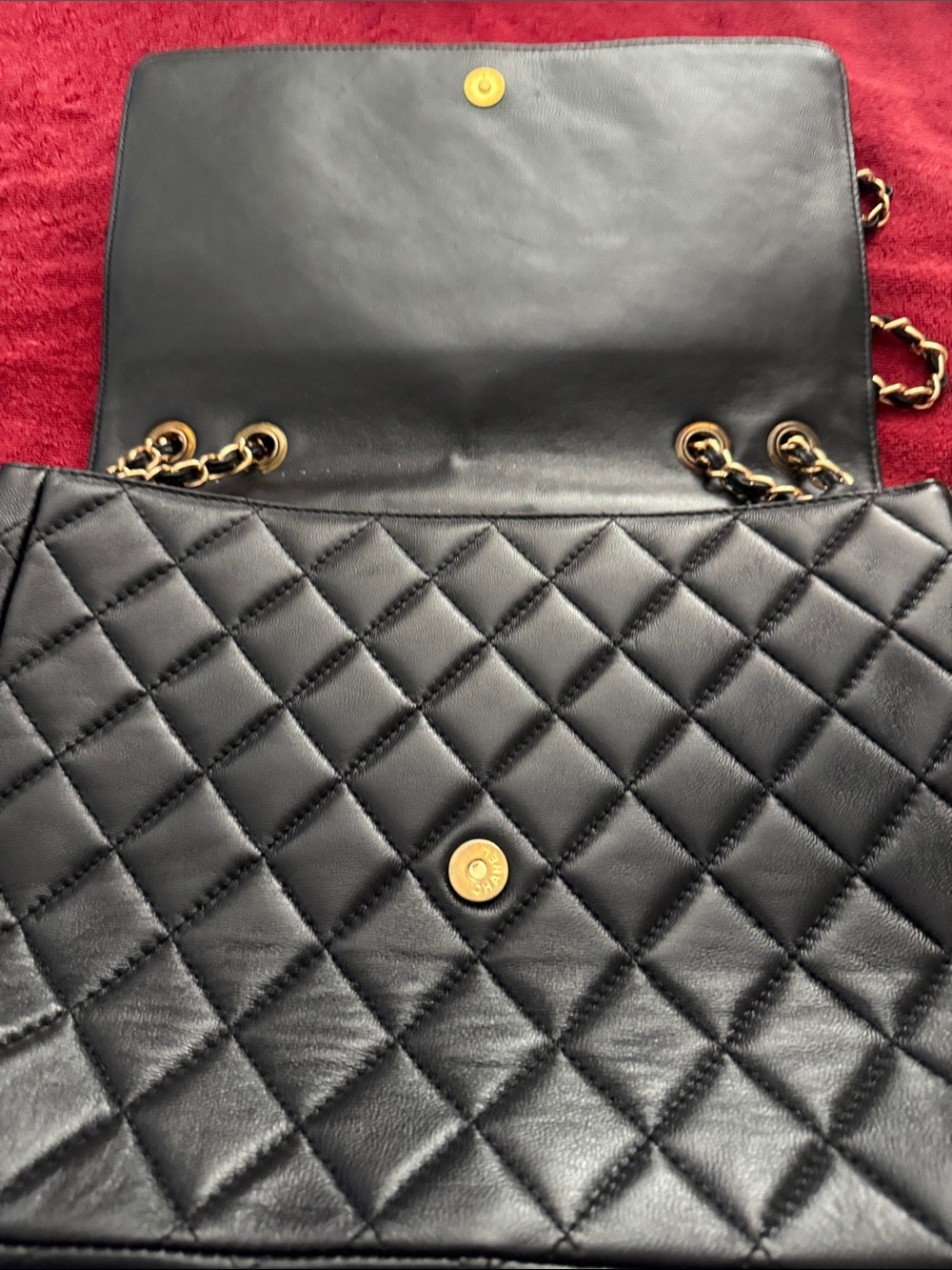Leather Quilted Handbag - Picture 6 of 14